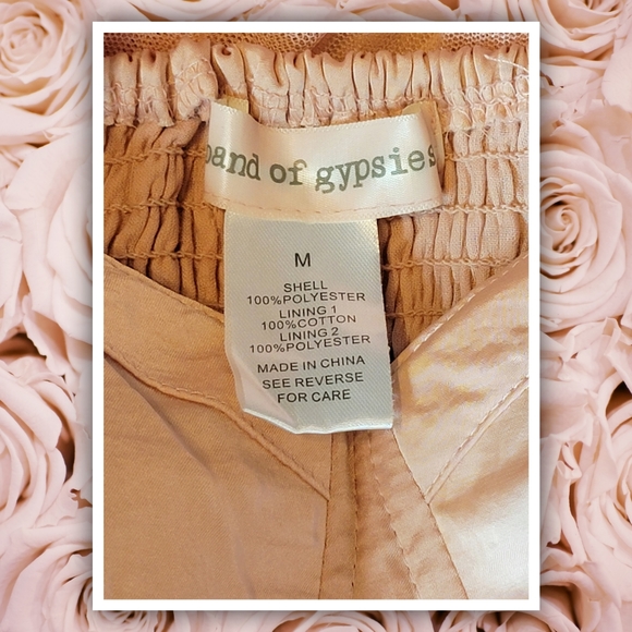 Band of Gypsies pink satin and tulle balletcore bustier dress size Med - Picture 6 of 6